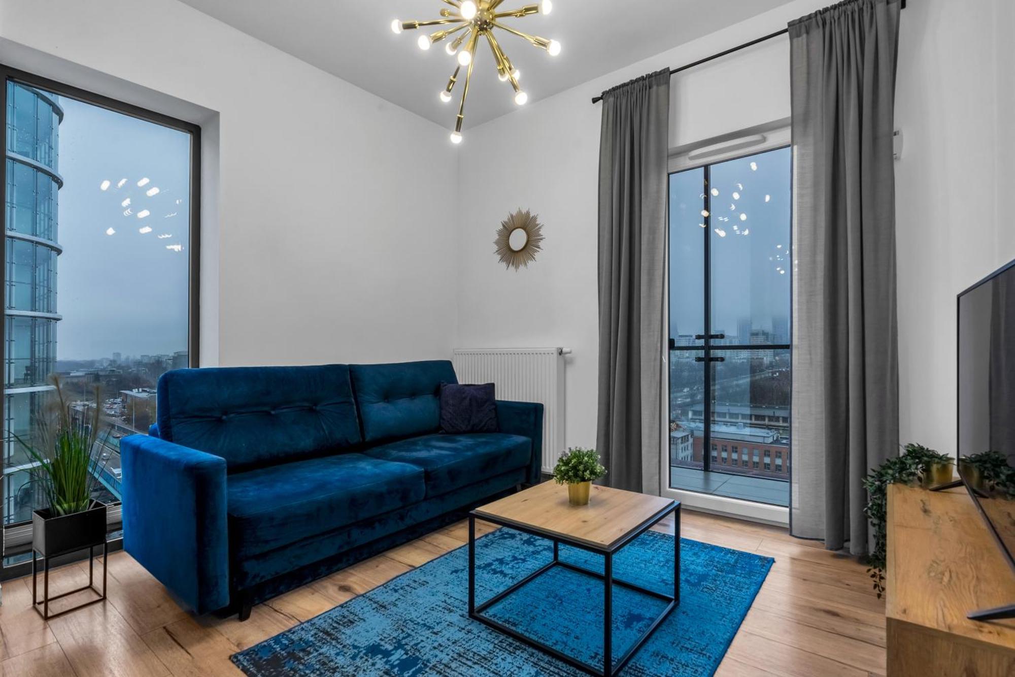 Warsaw Business Apartments - Air Conditioning, 10Th Floor, City View, Balcony - By Rentujemy Exteriör bild
