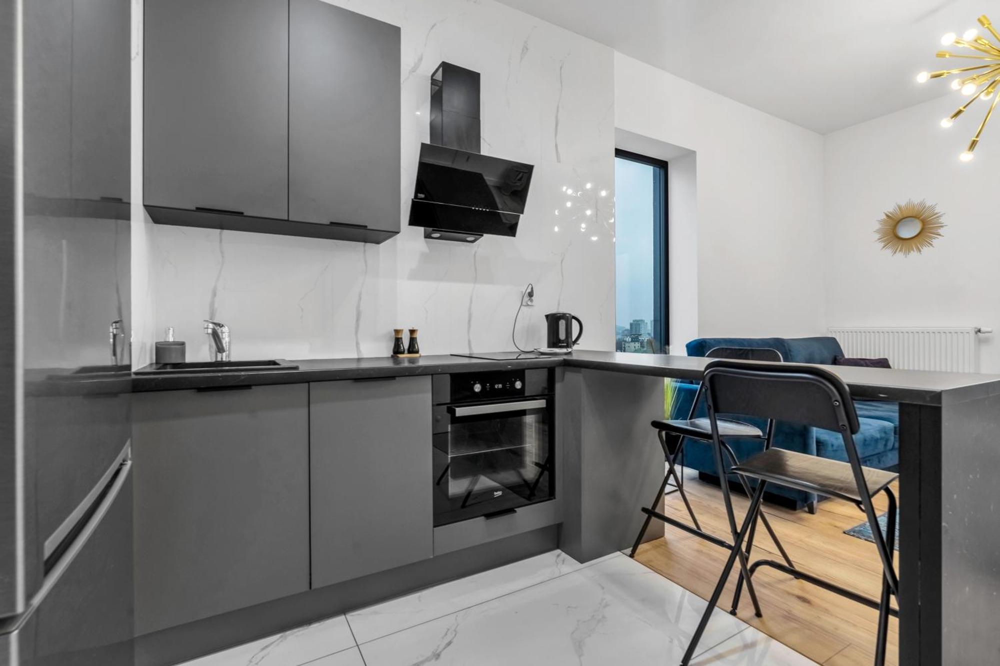 Warsaw Business Apartments - Air Conditioning, 10Th Floor, City View, Balcony - By Rentujemy Exteriör bild