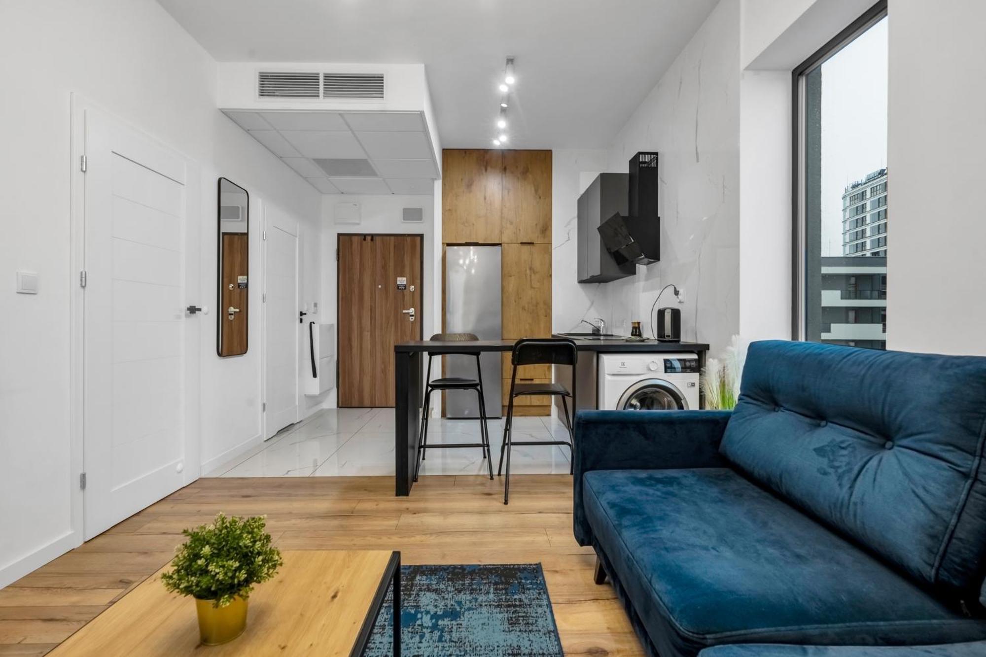 Warsaw Business Apartments - Air Conditioning, 10Th Floor, City View, Balcony - By Rentujemy Exteriör bild