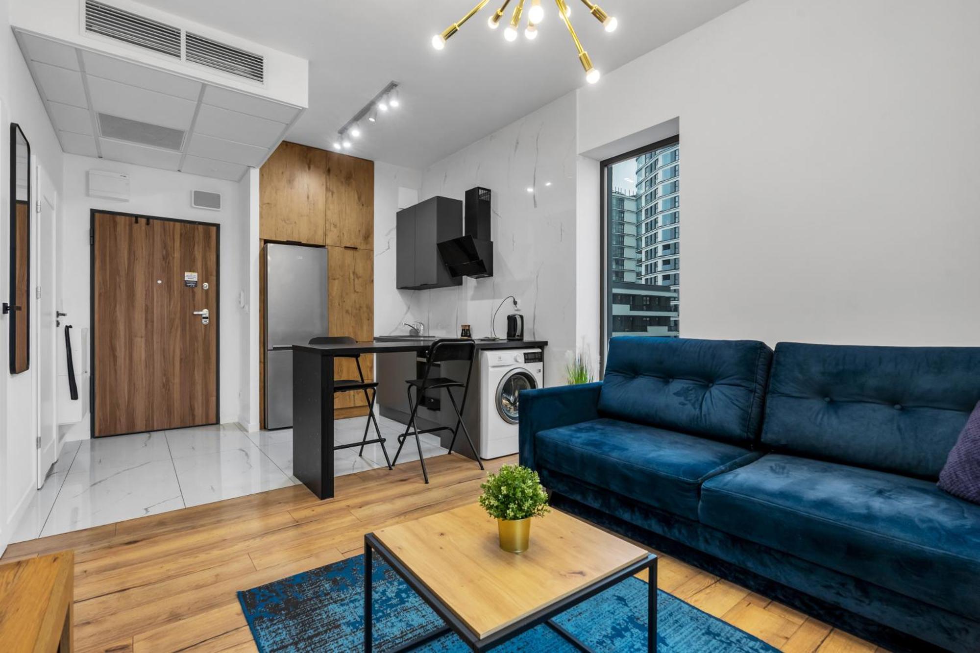 Warsaw Business Apartments - Air Conditioning, 10Th Floor, City View, Balcony - By Rentujemy Exteriör bild